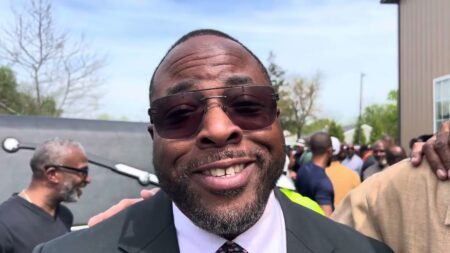 Rudy Williams’ Janaza in Woodlawn