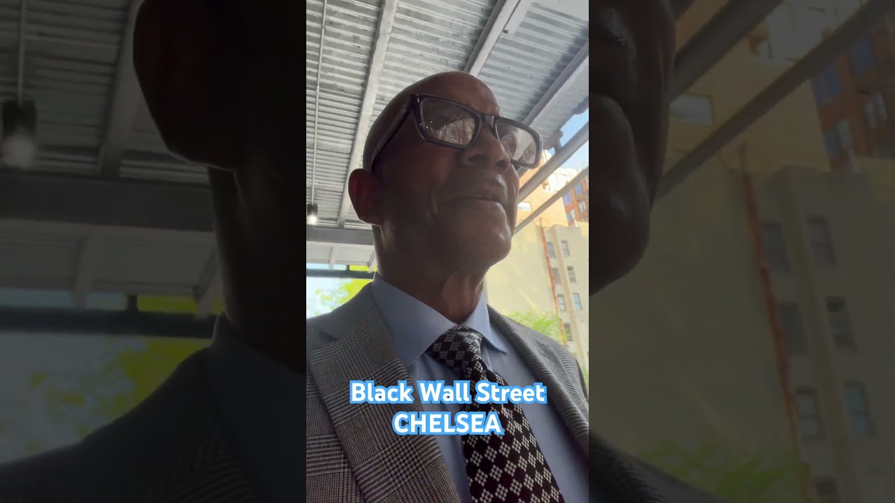 Black Wall Street CHELSEA is where we shot our first TV show in New York City.