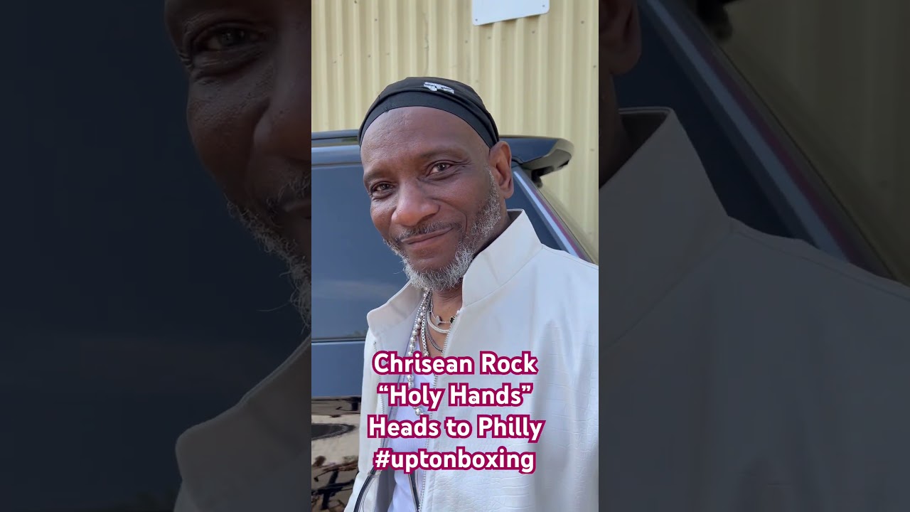 God bless @ChriseanRock #boxing #uptonboxing