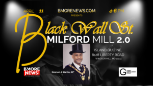 Emanuel J. Stanley, 33°, Honored at Black Wall Street Milford Mill 2.0 in Randallstown