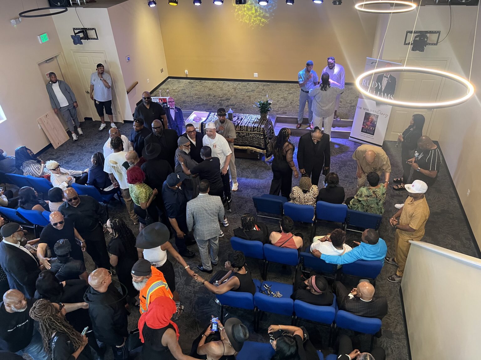 Mr. Rudy Williams. A giant. A legend. A friend. Mr. Rudy Williams. A giant. A legend. A friend.