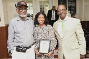 Arkia Wade Recognized at Black Wall Street SPARROWS POINT