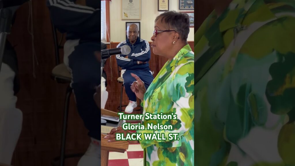 Gloria Nelson is a Turner Station Icon