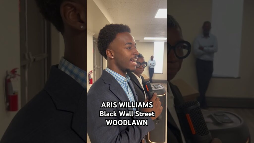 Aris Williams Recognized at Black Wall Street WOODLAWN Aris Williams Recognized at Black Wall Street WOODLAWN