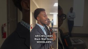 Aris Williams Recognized at Black Wall Street WOODLAWN