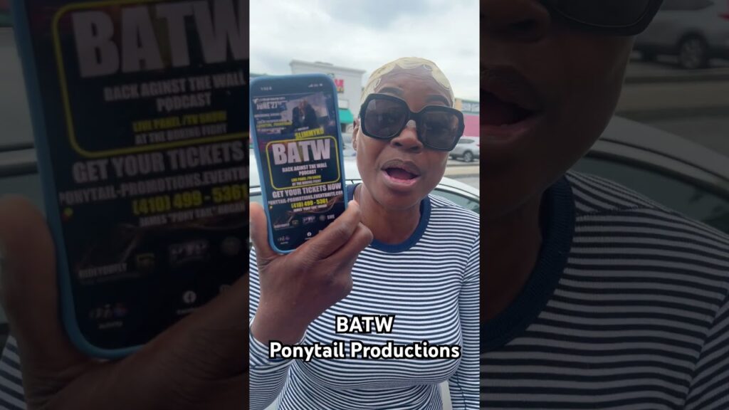Tonite! Patapsco. Ponytail Productions. Slimmyko. Young Goldie. Wsup #bmorenews