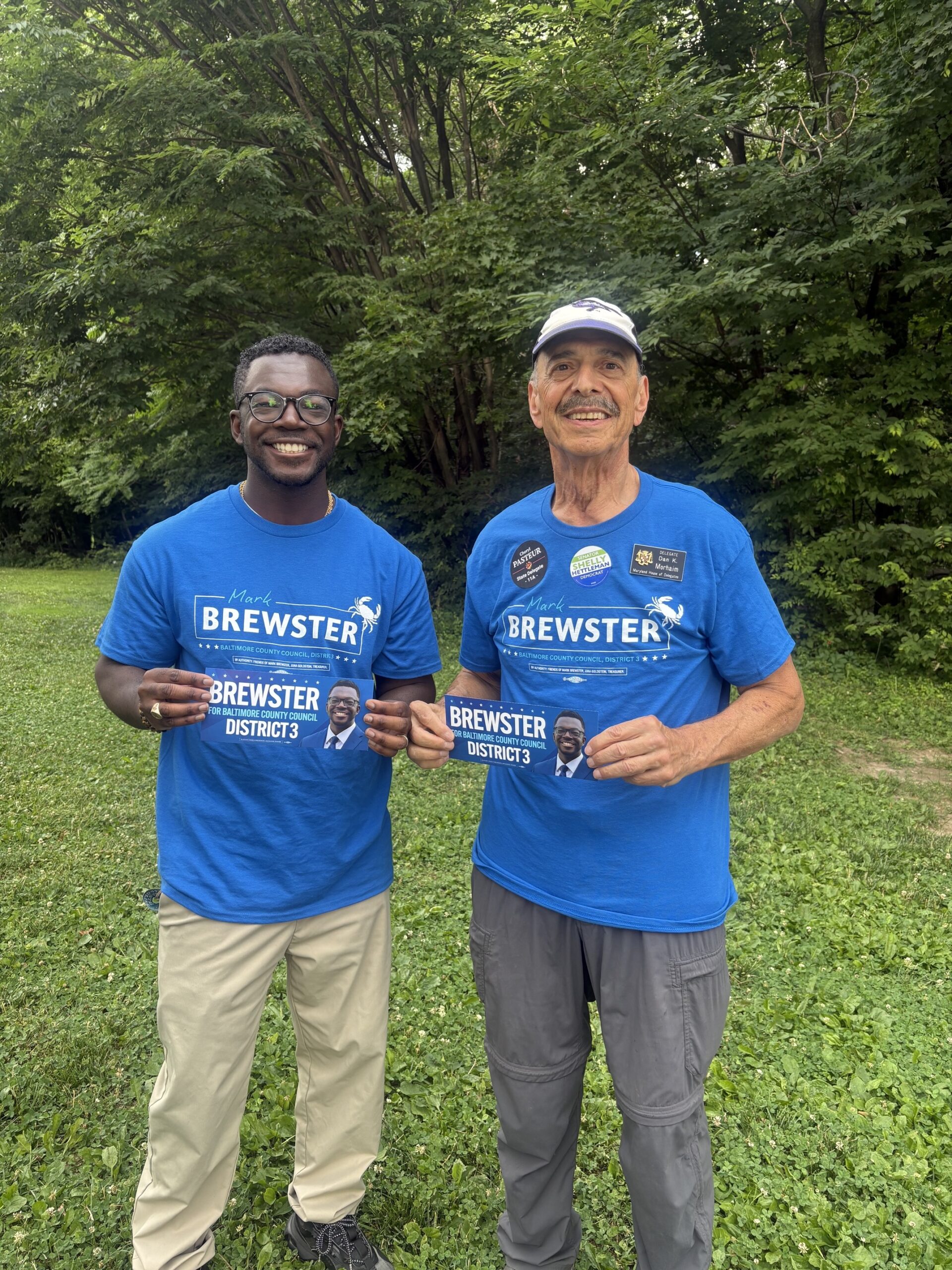Mark Brewster, District 3 Baltimore County, Endorsed by Dan Morhaim, M.D.