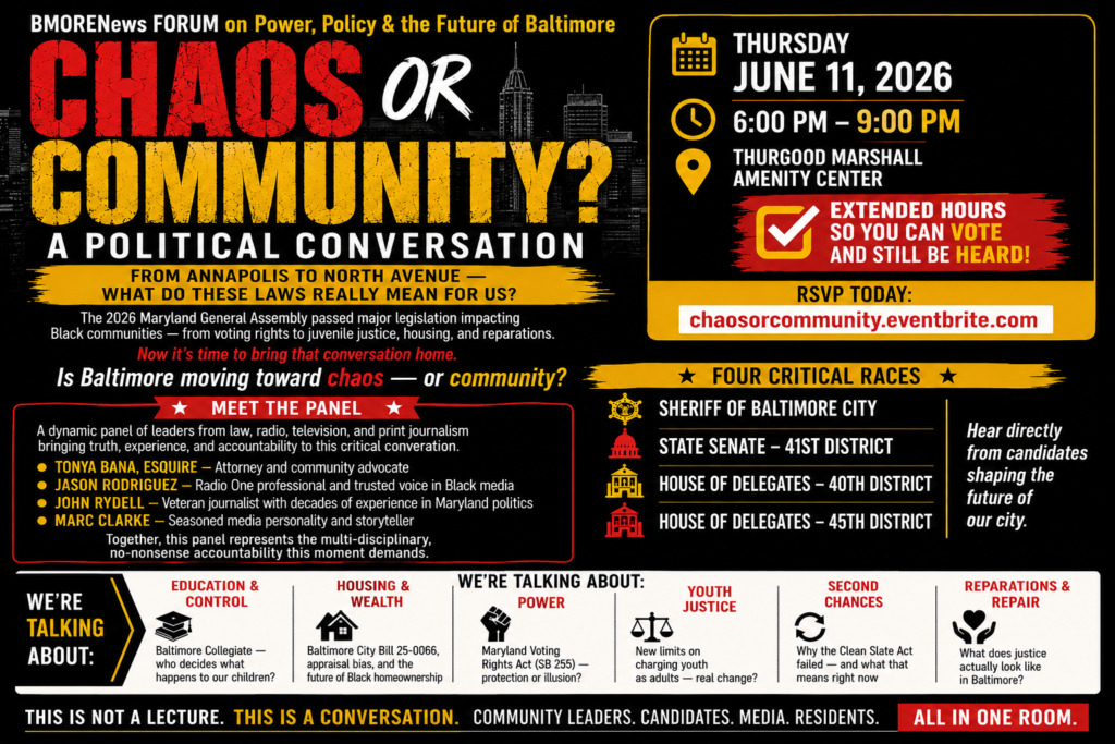 HOURS EXTENDED: “Chaos or Community” Political Forum Now Runs 6–9 PM in Honor of Early Voting Week HOURS EXTENDED: “Chaos or Community” Political Forum Now Runs 6–9 PM in Honor of Early Voting Week