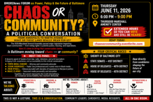 HOURS EXTENDED: “Chaos or Community” Political Forum Now Runs 6–9 PM in Honor of Early Voting Week