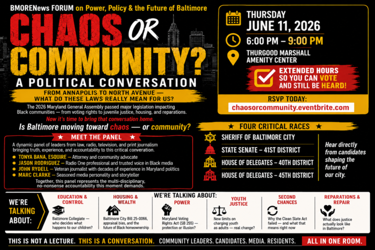 HOURS EXTENDED: “Chaos or Community” Political Forum Now Runs 6–9 PM in Honor of Early Voting Week