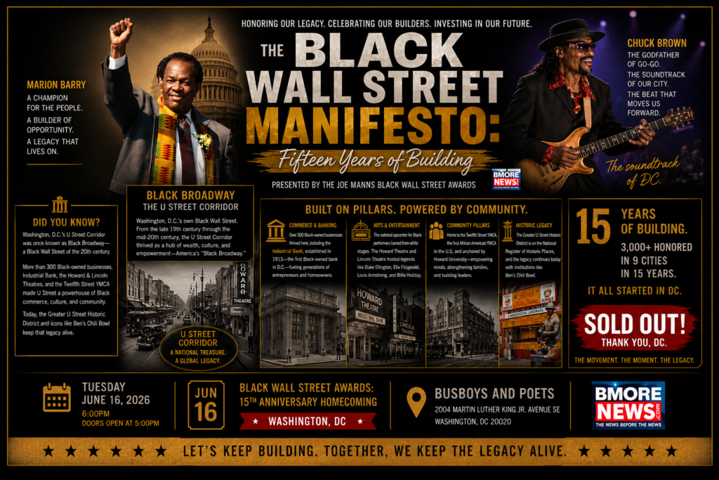 THE BLACK WALL STREET MANIFESTO: Fifteen Years of Building