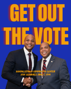 Join Julian Jones and Governor Moore Tomorrow in Randallstown