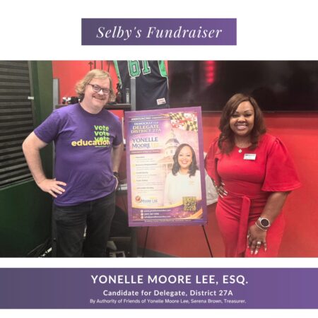 Yonelle Moore Lee Highlights Southern Maryland Roots as District 27A Primary Nears