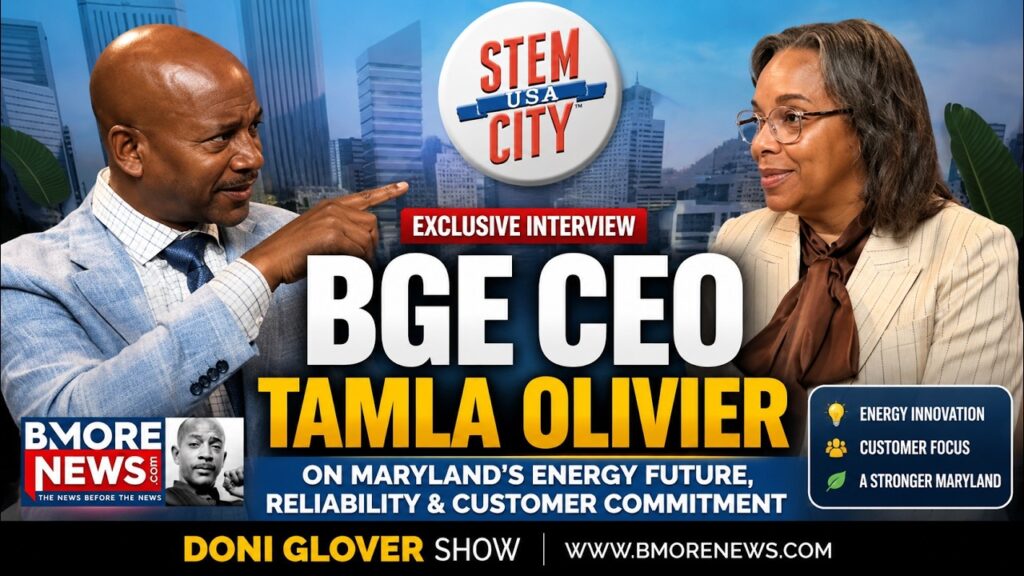 BGE CEO Tamla Olivier on Maryland’s Energy Future, Customer Costs & Baltimore | Doni Glover Show