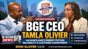 BGE CEO Tamla Olivier on Maryland’s Energy Future, Customer Costs & Baltimore | Doni Glover Show BGE CEO Tamla Olivier on Maryland’s Energy Future, Customer Costs & Baltimore | Doni Glover Show