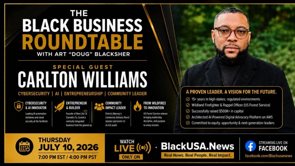 Black Business Roundtable with Art Doug Blacksher
