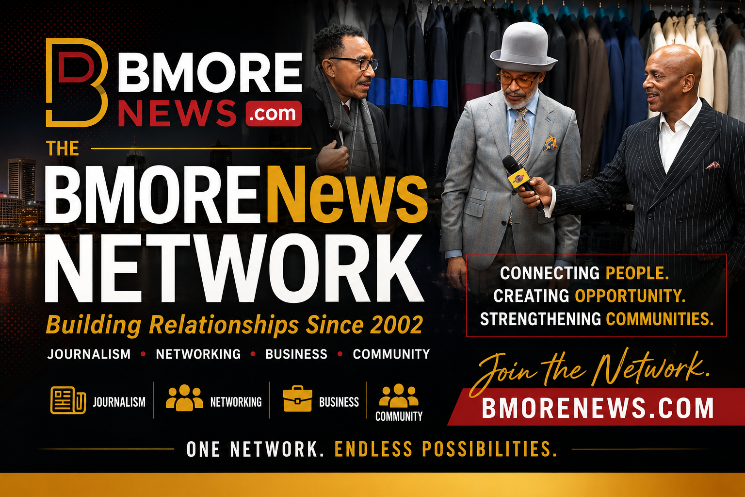BMORENews Launches The Monday Mixer, a New Weekly Networking Hub for Baltimore’s Changemakers BMORENews Launches The Monday Mixer, a New Weekly Networking Hub for Baltimore’s Changemakers