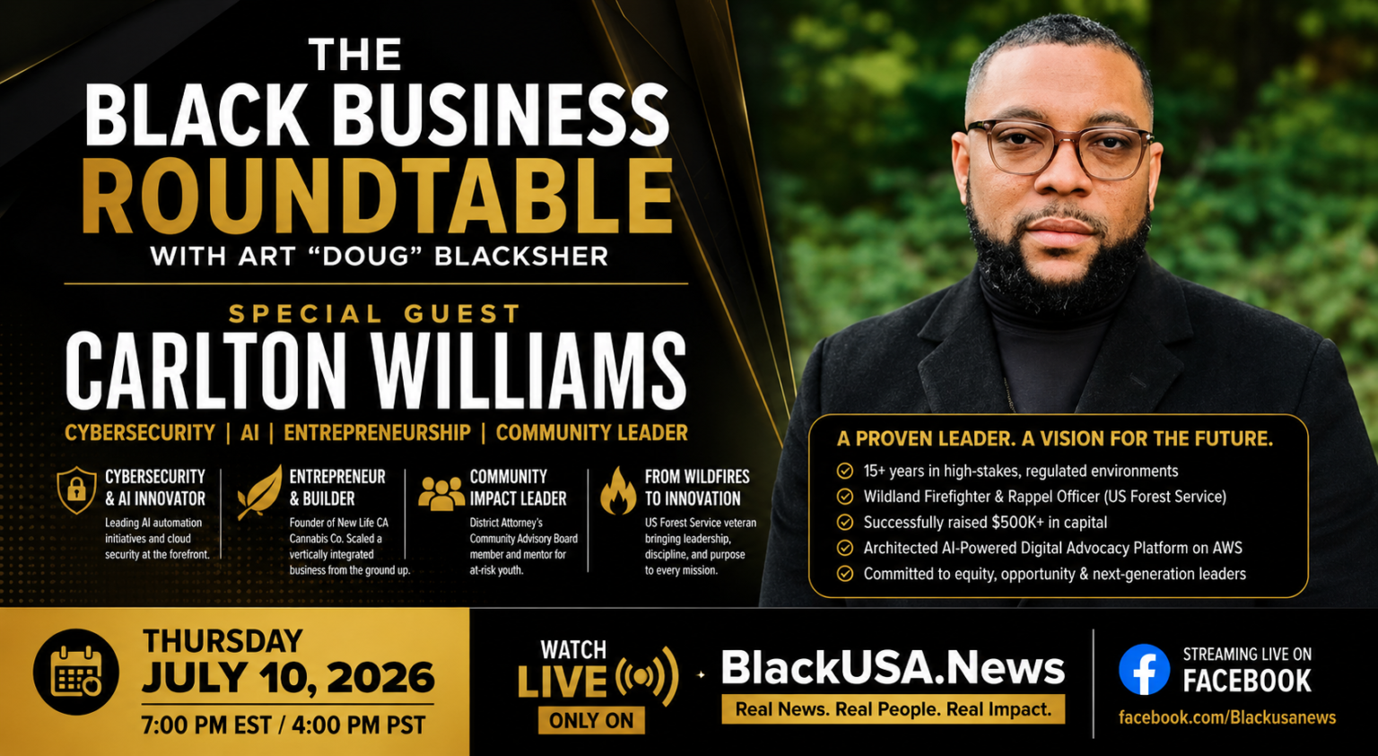 BlackUSA.News presents The Black Business Roundtable with Art “Doug” Blacksher BlackUSA.News presents The Black Business Roundtable with Art “Doug” Blacksher