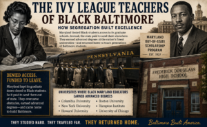 Baltimore Built America, Part III: The Ivy League Teachers of Black Baltimore