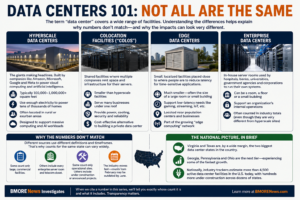 INVESTIGATIVE SERIES — PART 2: Data Centers 101 — What They Are, What They Aren’t, and Why the Numbers Never Match