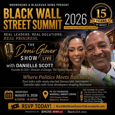 The Doni Glover Show LIVE Returns to the Black Wall Street Summit, Bringing Together Business, Politics, and Community