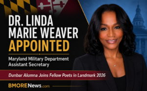 Dr. Linda Marie Weaver Appointed Maryland Military Department Assistant Secretary; Dunbar Alumna Joins Fellow Poets in Landmark 2026