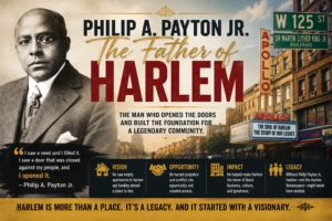 Foundations of Black Wall Street, Vol. 1: The Father of Harlem: Why Every Visitor to Harlem Should Know the Name Philip A. Payton Jr.