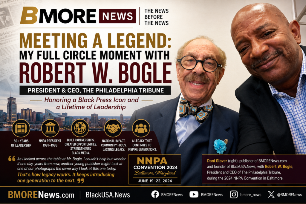 Meeting a Legend: My Full Circle Moment with Philadelphia Tribune Publisher Robert W. Bogle