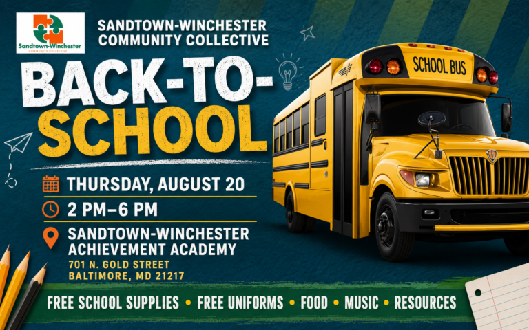 Sandtown-Winchester Community Collective BACK-TO-SCHOOL
