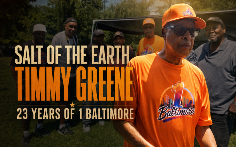 Salt of the Earth: Timmy Greene and 23 Years of 1 Baltimore Salt of the Earth: Timmy Greene and 23 Years of 1 Baltimore