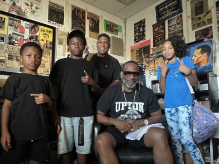 Coach Calvin Ford & Upton Boxing Family