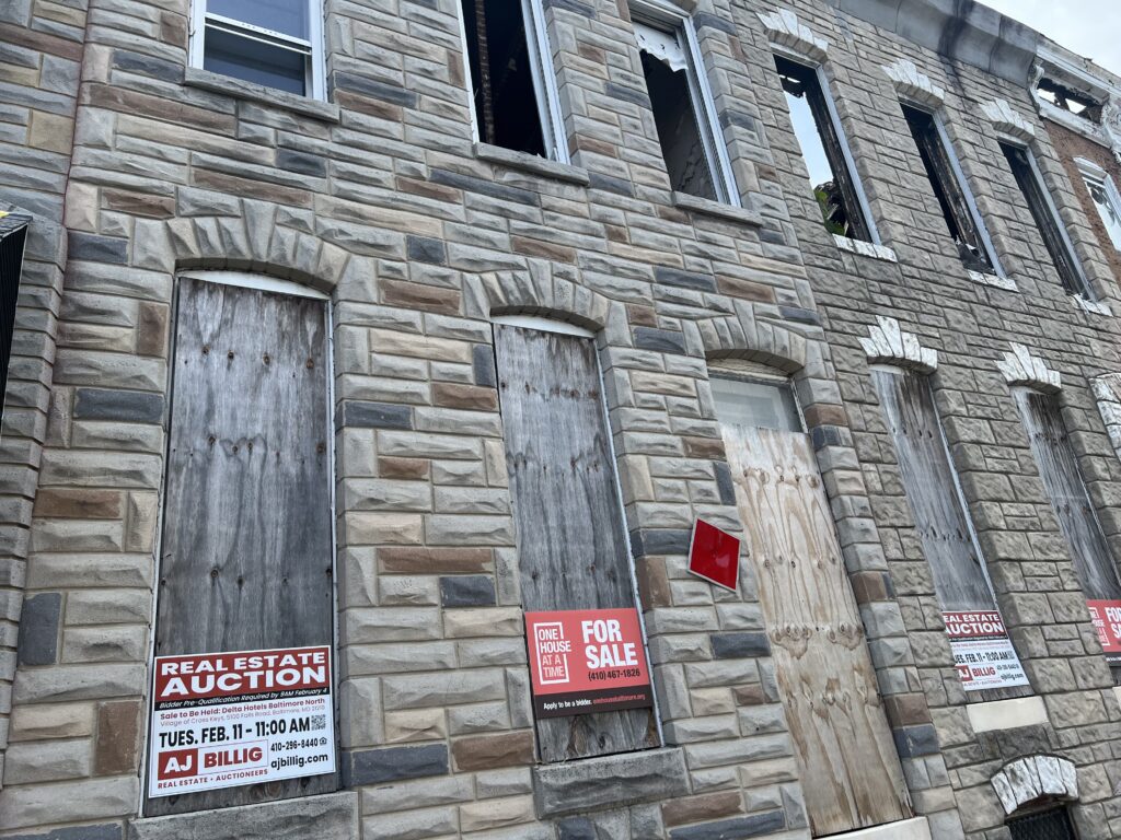 Slow progress on vacants once auctioned