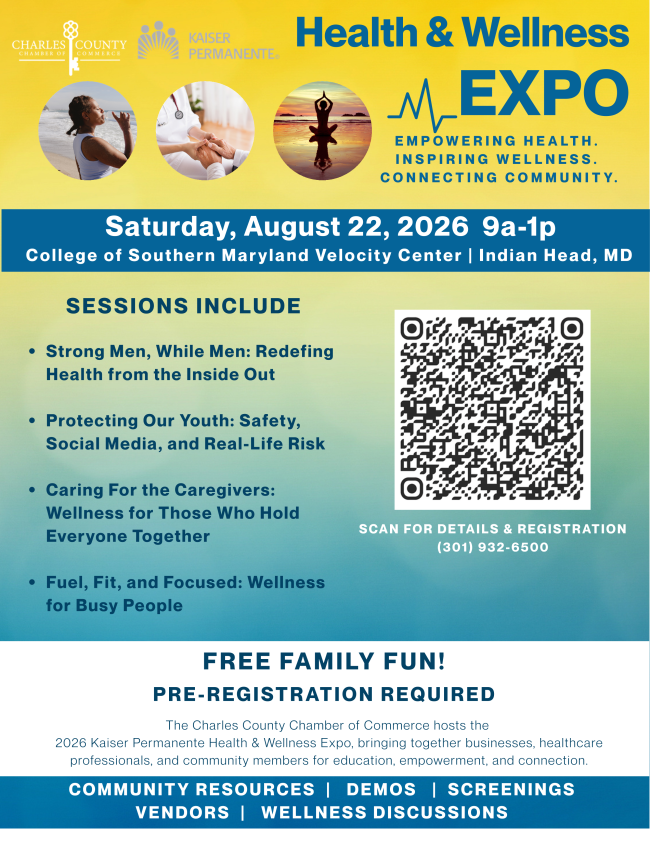 Tomorrow is the day! Join us for a morning of health, wellness, education, resources, and community connection.