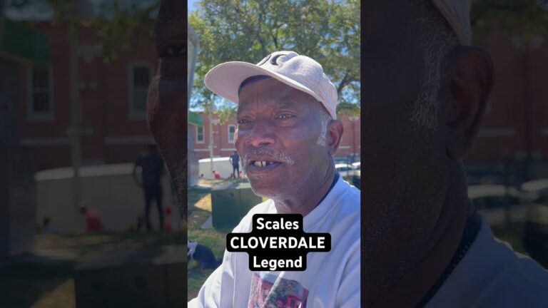 Scales, a CLOVERDALE Legend #bmorenews #basketball #legend
