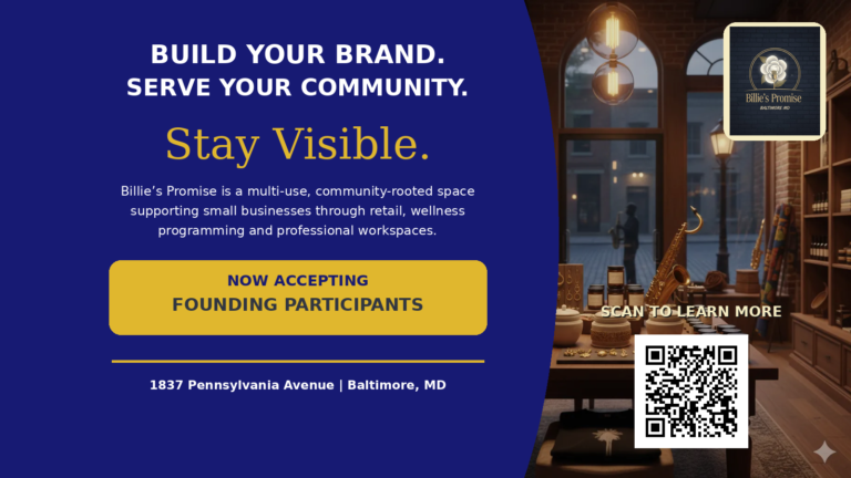 Billie’s Promise Brings Business Empowerment to Pennsylvania Avenue