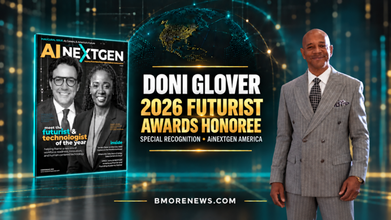 BMORENews Publisher Doni Glover Named Among 2026 AiNEXTGEN America Futurist Awards Honorees
