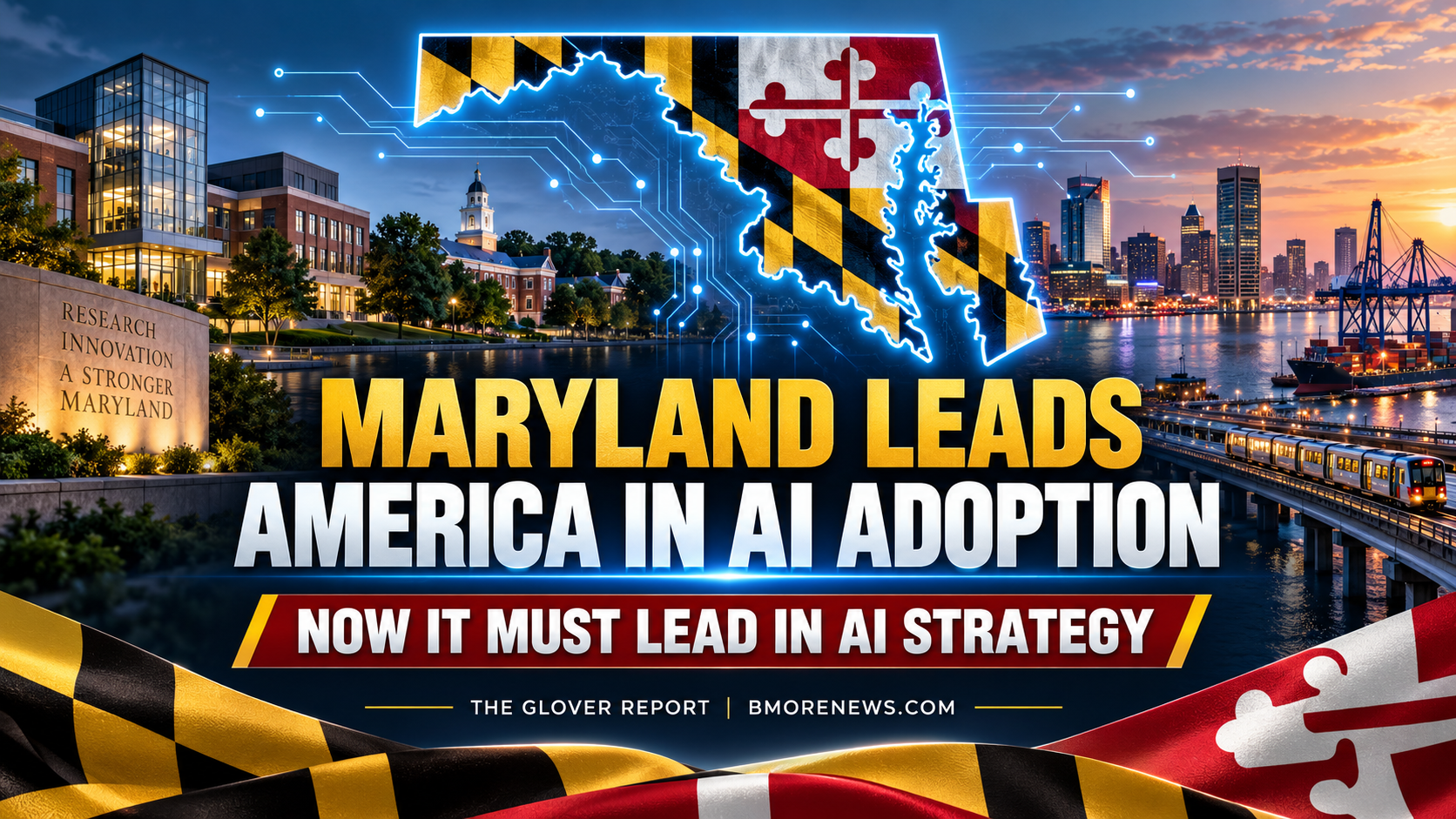 bmorenews.com - Doni Glover - Maryland Leads America in AI Adoption. Now It Must Lead the Nation in AI Strategy.