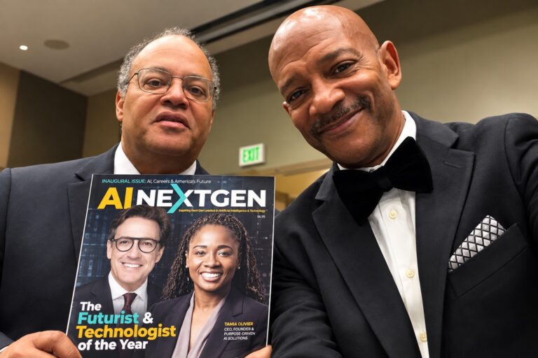 Doni Glover Honored at AI NEXTGEN America, Salutes Tyrone Taborn