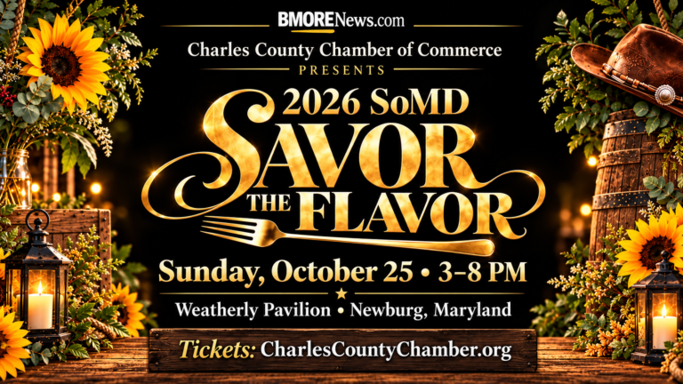Charles County Chamber of Commerce Announces Third Annual SoMD Savor the Flavor