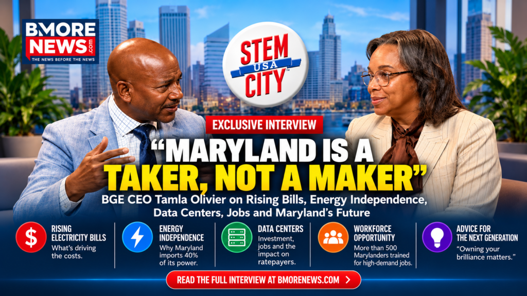 “Maryland Is a Taker, Not a Maker”: BGE CEO Tamla Olivier on Power Bills, Data Centers, and Energy Destiny