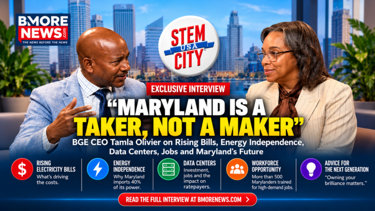 “Maryland Is a Taker, Not a Maker”: BGE CEO Tamla Olivier on Power Bills, Data Centers, and Energy Destiny
